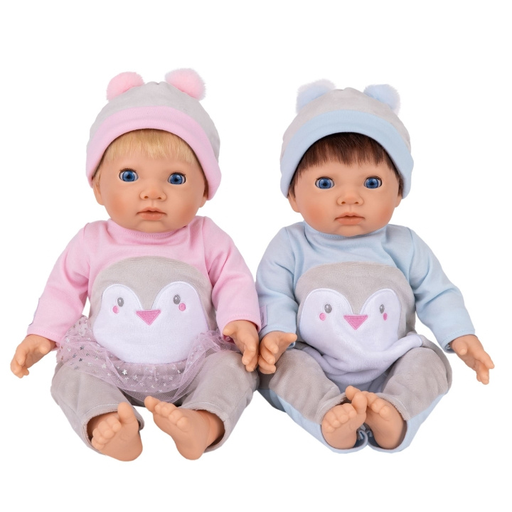 Tiny Treasure s - Baby Penguin Twin Doll Set (30544) i gruppen LEKER, BARN OG BABY / Leker / Dukker & tilbehør hos TP E-commerce Nordic AB (D02383)