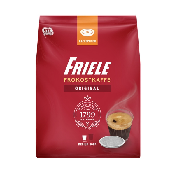 Senseo ® Kaffeputer - Friele Orginal - 36 stk i gruppen HJEM, HUS OG HAGE / Husholdningsapparater / Kaffe og espresso / Kaffekapsler hos TP E-commerce Nordic AB (D02396)