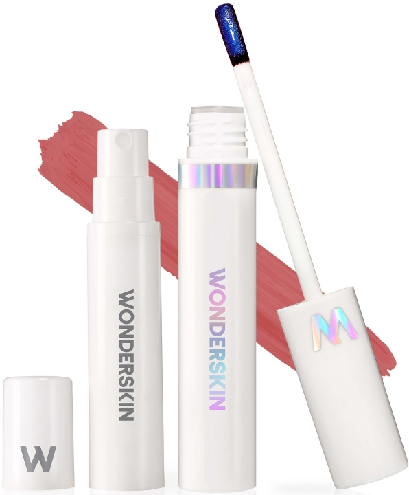 Wonderskin Wonder Blading Lip Stain Kit Whimsical Warm Rose i gruppen HELSE OG SKJØNNHET / Makeup / Lepper / Leppepenn hos TP E-commerce Nordic AB (D02457)