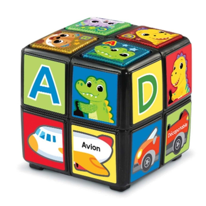 VTech Twist & Teach Animal Cube - (950-558432) i gruppen LEKER, BARN OG BABY / Babyleker (0-3 år) / Aktivitetsleker hos TP E-commerce Nordic AB (D02470)