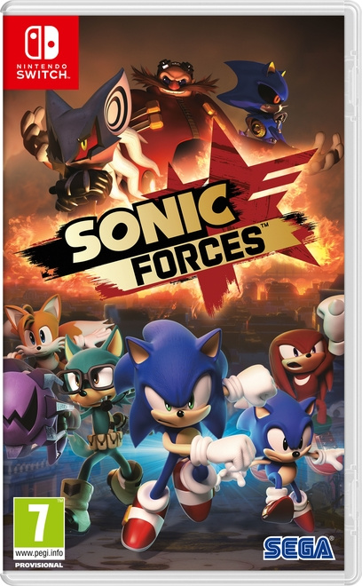 Sonic Forces (Switch) i gruppen Elektronikk / TV-spill & tilbehør / Nintendo Switch / Spel hos TP E-commerce Nordic AB (D02490)