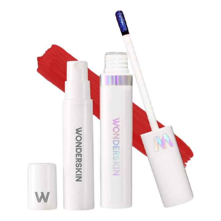 Wonderskin Wonder Blading Lip Stain Kit Hayley Rich Neutral Red i gruppen HELSE OG SKJØNNHET / Makeup / Lepper / Leppepenn hos TP E-commerce Nordic AB (D02499)