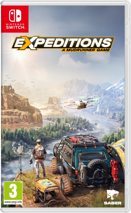 Expeditions: A Mudrunner Game (Switch) i gruppen Elektronikk / TV-spill & tilbehør / Nintendo Switch / Spel hos TP E-commerce Nordic AB (D02554)