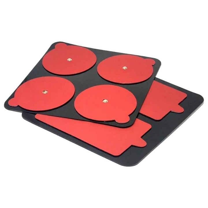 Therabody Powerdot Magnetic Pad Red 2.0 i gruppen HELSE OG SKJØNNHET / Massasje og velvære / Massasje hos TP E-commerce Nordic AB (D02568)