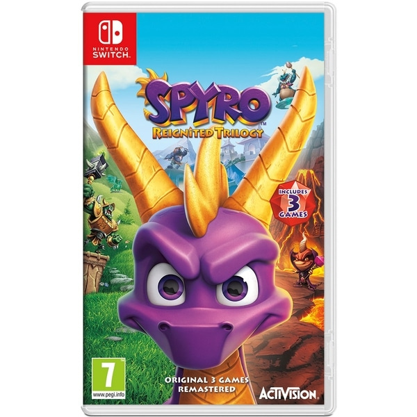 Spyro Reignited Trilogy (Switch) i gruppen Elektronikk / TV-spill & tilbehør / Nintendo Switch / Spel hos TP E-commerce Nordic AB (D02598)