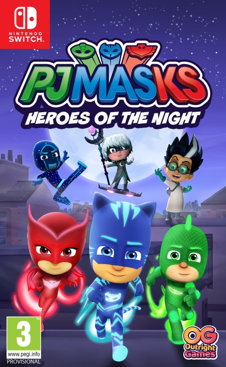 PJ Masks: Heroes of the Night (Switch) i gruppen Elektronikk / TV-spill & tilbehør / Nintendo Switch / Spel hos TP E-commerce Nordic AB (D02603)