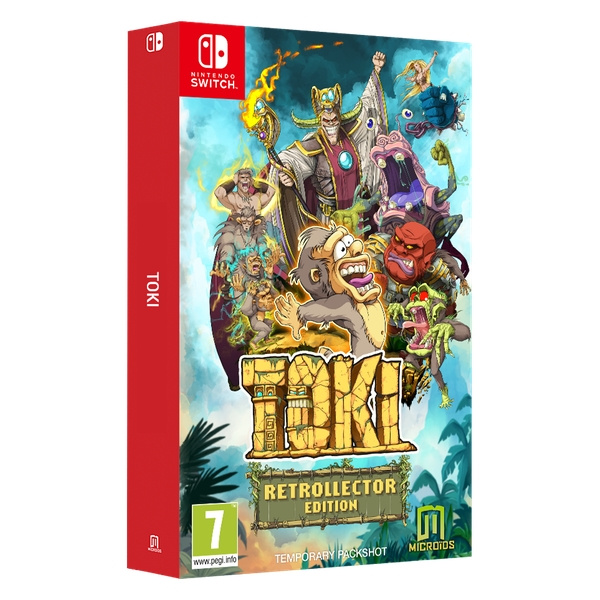 Toki - Retrocollector Edition (Switch) i gruppen Elektronikk / TV-spill & tilbehør / Nintendo Switch / Spel hos TP E-commerce Nordic AB (D02628)