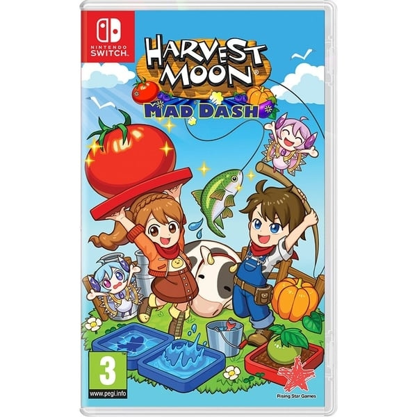 Harvest Moon: Mad Dash (Switch) i gruppen Elektronikk / TV-spill & tilbehør / Nintendo Switch / Spel hos TP E-commerce Nordic AB (D02634)