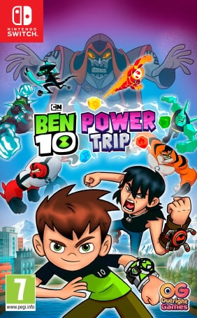 BEN 10: Power Trip (Switch) i gruppen Elektronikk / TV-spill & tilbehør / Nintendo Switch / Spel hos TP E-commerce Nordic AB (D02641)