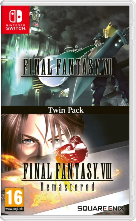 Final Fantasy VII & Final Fantasy VIII Remastered Twin Pack (Switch) i gruppen Elektronikk / TV-spill & tilbehør / Nintendo Switch / Spel hos TP E-commerce Nordic AB (D02643)