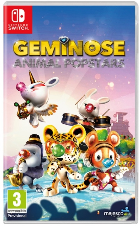 Geminose: Animal Popstars (Switch) i gruppen Elektronikk / TV-spill & tilbehør / Nintendo Switch / Spel hos TP E-commerce Nordic AB (D02651)