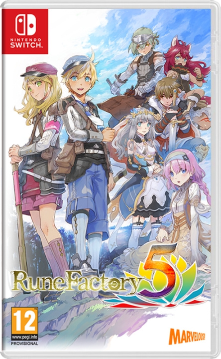 Rune Factory 5 (Switch) i gruppen Elektronikk / TV-spill & tilbehør / Nintendo Switch / Spel hos TP E-commerce Nordic AB (D02660)