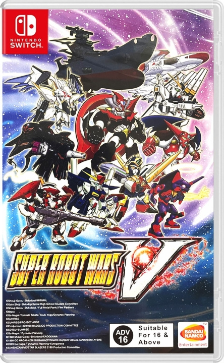 Super Robot Wars V (Import) (Switch) i gruppen Elektronikk / TV-spill & tilbehør / Nintendo Switch / Spel hos TP E-commerce Nordic AB (D02675)