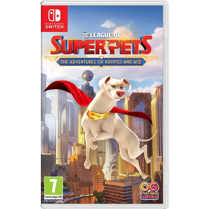 DC League of Super-Pets: The Adventures of Krypto and Ace (Switch) i gruppen Elektronikk / TV-spill & tilbehør / Nintendo Switch / Spel hos TP E-commerce Nordic AB (D02676)