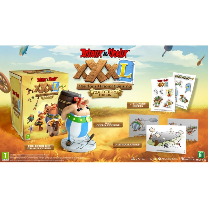 Asterix & Obelix XXXL - The Ram From Hibernia (Collectors Edition) (Switch) i gruppen Elektronikk / TV-spill & tilbehør / Nintendo Switch / Spel hos TP E-commerce Nordic AB (D02703)