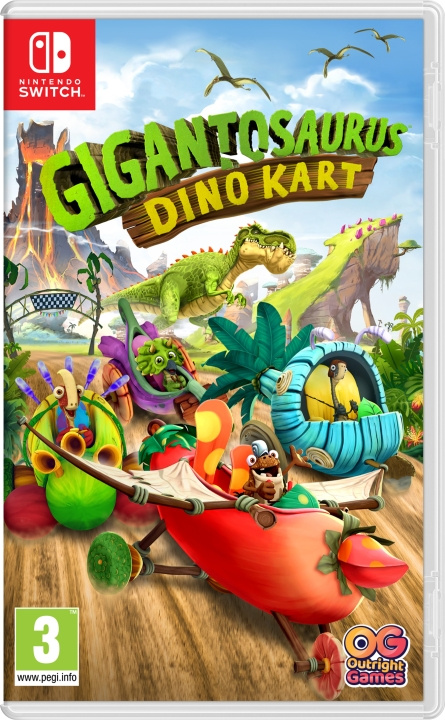 Gigantosaurus: Dino Kart (Switch) i gruppen Elektronikk / TV-spill & tilbehør / Nintendo Switch / Spel hos TP E-commerce Nordic AB (D02714)