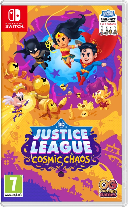 DC\'s Justice League: Cosmic Chaos (Switch) i gruppen Elektronikk / TV-spill & tilbehør / Nintendo Switch / Spel hos TP E-commerce Nordic AB (D02719)