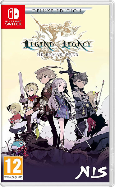 The Legend of Legacy HD Remastered (Deluxe Edition) (Switch) i gruppen Elektronikk / TV-spill & tilbehør / Nintendo Switch / Spel hos TP E-commerce Nordic AB (D02780)