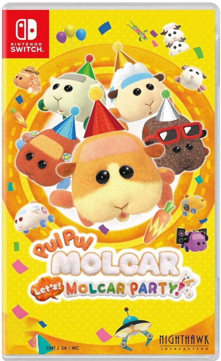 PUI PUI Molcar Let\'s! Molcar Party! (Switch) i gruppen Elektronikk / TV-spill & tilbehør / Nintendo Switch / Spel hos TP E-commerce Nordic AB (D02782)