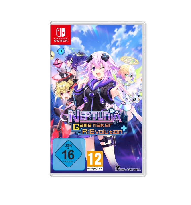 Neptunia Game Maker R:Evolution (Day One Edition) (Switch) i gruppen Elektronikk / TV-spill & tilbehør / Nintendo Switch / Spel hos TP E-commerce Nordic AB (D02790)