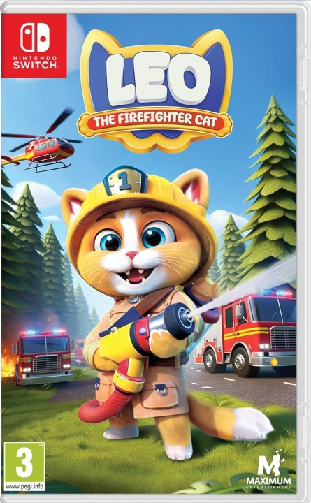 Leo the Firefighter Cat (Switch) i gruppen Elektronikk / TV-spill & tilbehør / Nintendo Switch / Spel hos TP E-commerce Nordic AB (D02797)