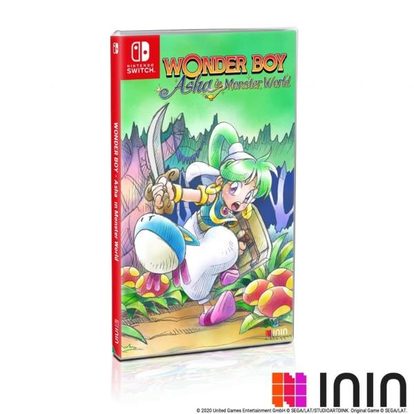 Wonder Boy: Asha in Monsterland Limited Edition - (Strictly Limited Games) (Switch) i gruppen Elektronikk / TV-spill & tilbehør / Nintendo Switch / Spel hos TP E-commerce Nordic AB (D02800)