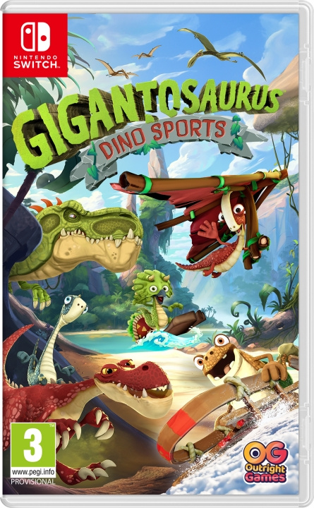 Gigantosaurus: Dino Sports (Switch) i gruppen Elektronikk / TV-spill & tilbehør / Nintendo Switch / Spel hos TP E-commerce Nordic AB (D02807)