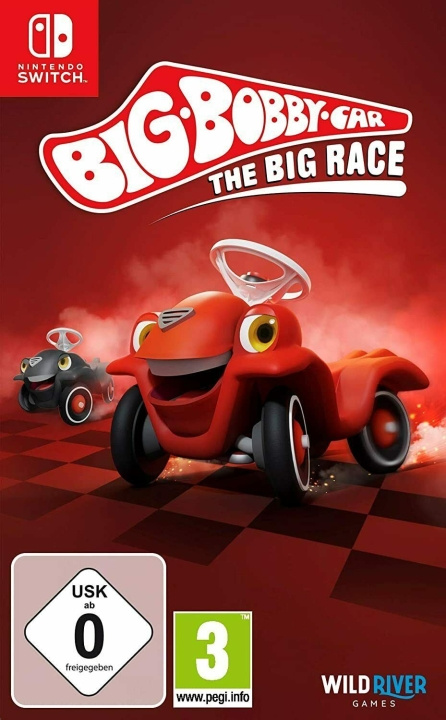 Big Bobby Car: The Big Race (Switch) i gruppen Elektronikk / TV-spill & tilbehør / Nintendo Switch / Spel hos TP E-commerce Nordic AB (D02814)