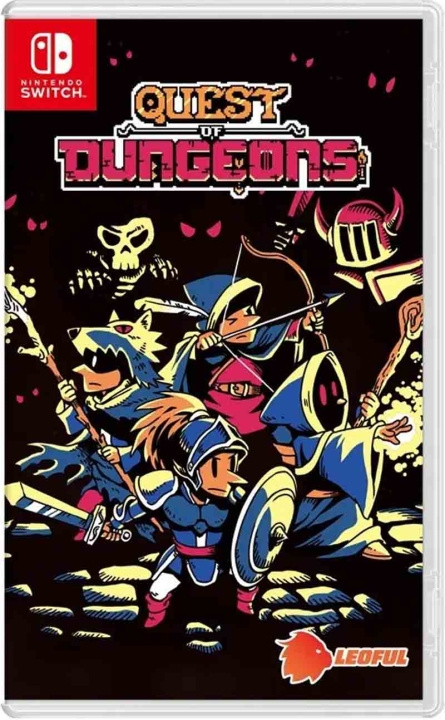 Quest of Dungeons (Import) (Switch) i gruppen Elektronikk / TV-spill & tilbehør / Nintendo Switch / Spel hos TP E-commerce Nordic AB (D02851)