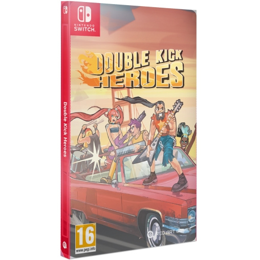 Double Kick Heroes (Steelbook Edition) (Switch) i gruppen Elektronikk / TV-spill & tilbehør / Nintendo Switch / Spel hos TP E-commerce Nordic AB (D02878)