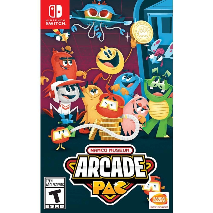 Namco Museum Arcade Pac (Import) (Switch) i gruppen Elektronikk / TV-spill & tilbehør / Nintendo Switch / Spel hos TP E-commerce Nordic AB (D02946)