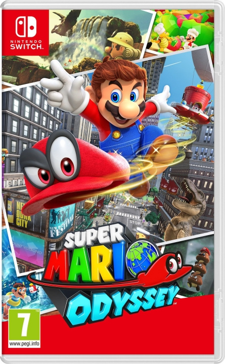 Super Mario Odyssey (UK, SE, DK, FI) (Switch) i gruppen Elektronikk / TV-spill & tilbehør / Nintendo Switch / Spel hos TP E-commerce Nordic AB (D02968)