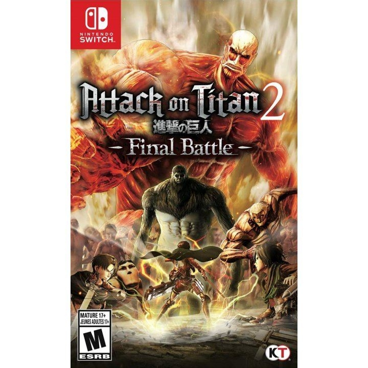 Attack on Titan 2: Final Battle (Import) (Switch) i gruppen Elektronikk / TV-spill & tilbehør / Nintendo Switch / Spel hos TP E-commerce Nordic AB (D02981)