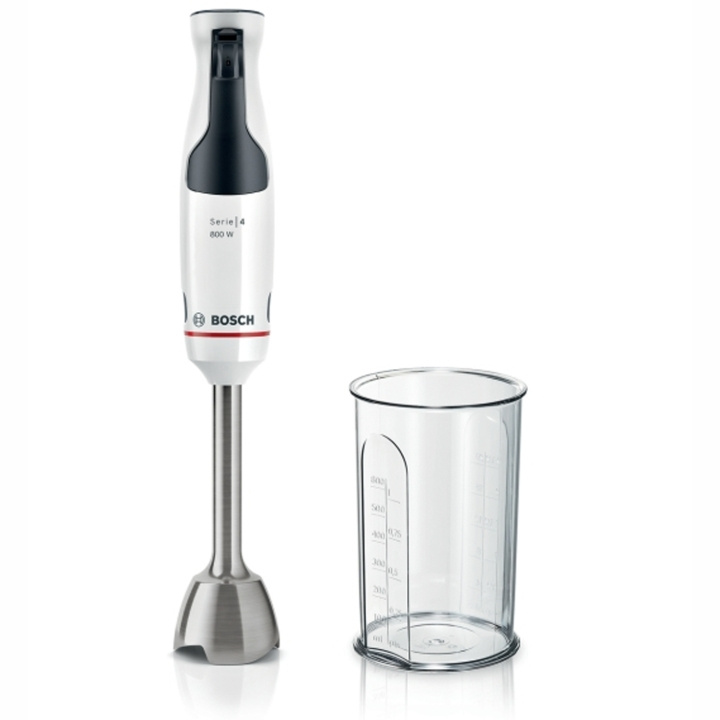 Bosch Stavmixer MSM4W410 inkl Bägare Anti Splash tec i gruppen HJEM, HUS OG HAGE / Husholdningsapparater / Matprosessorer og kjøkkenassistenter / Stavmiksere hos TP E-commerce Nordic AB (D03051)