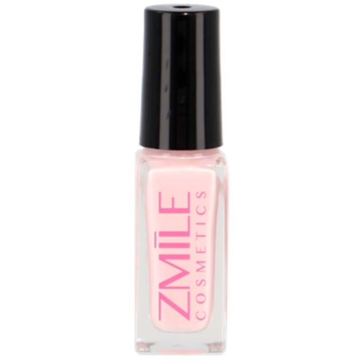 Zmile Cosmetics Nail Polish - Baby Pink Sparkle 5ml i gruppen HELSE OG SKJØNNHET / Manikyr/pedikyr / Neglelakk hos TP E-commerce Nordic AB (D03077)