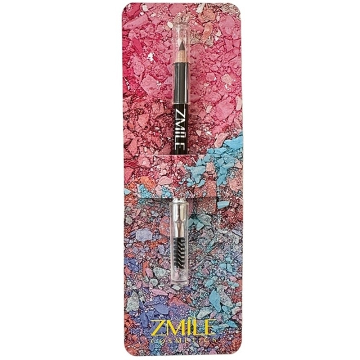 Zmile Cosmetics Eye Brow Pencil Brown i gruppen HELSE OG SKJØNNHET / Makeup / Øyne og øyebryn / Øyenbrynspenn hos TP E-commerce Nordic AB (D03078)