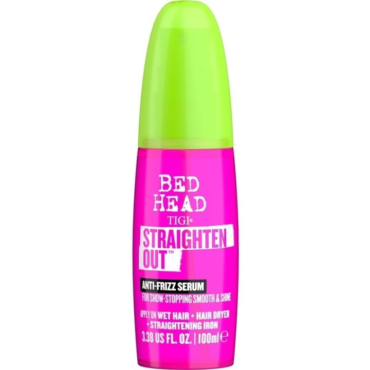 TIGI Bed Head Straighten Out Anti Frizz Serum 100ml i gruppen HELSE OG SKJØNNHET / Hår & styling / Hårpleie / Hårserum hos TP E-commerce Nordic AB (D03091)