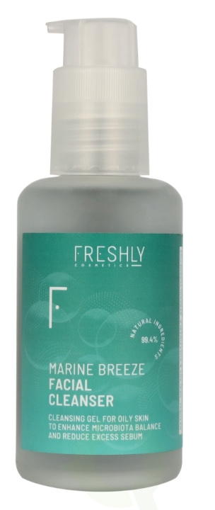 Freshly Cosmetics Marine Breeze Facial Cleanser 100 ml i gruppen HELSE OG SKJØNNHET / Hudpleie / Ansikt / Rengjøring hos TP E-commerce Nordic AB (D03132)