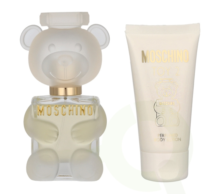 Moschino Toy 2 Giftset 80 ml Edp Spray 30ml/Body Lotion 50ml i gruppen HELSE OG SKJØNNHET / Gavesett / Gavesett for henne hos TP E-commerce Nordic AB (D03151)