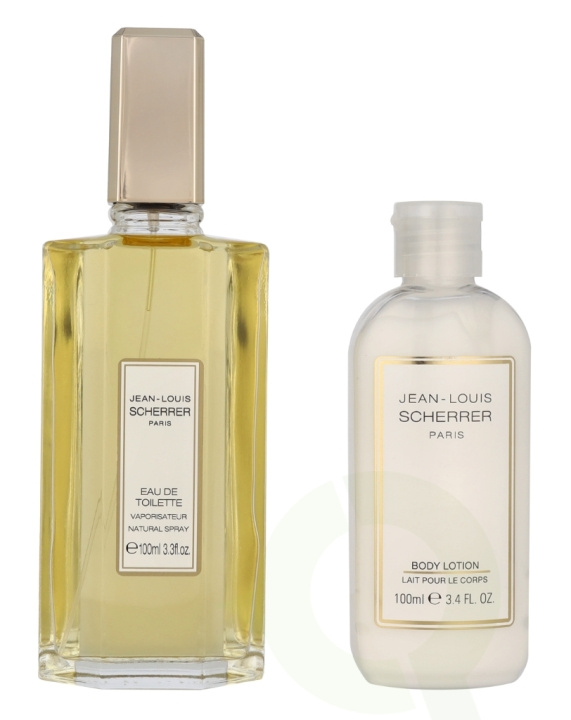 J. L. Scherrer J.L. Scherrer Limited Edition 200 ml Edt Spray 100ml/Body Milk 100ml i gruppen HELSE OG SKJØNNHET / Gavesett / Gavesett for henne hos TP E-commerce Nordic AB (D03152)