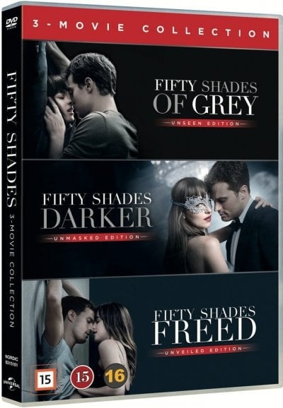 Fifty Shades Trilogy Box Set - DVD i gruppen Elektronikk / Lyd & Bilde / TV og tilbehør / Filmer / DVD hos TP E-commerce Nordic AB (D03197)