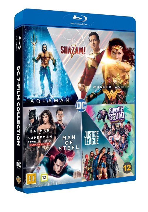 DC Comics 7-Film Collection i gruppen Elektronikk / Lyd & Bilde / TV og tilbehør / Filmer / Blu-ray hos TP E-commerce Nordic AB (D03228)