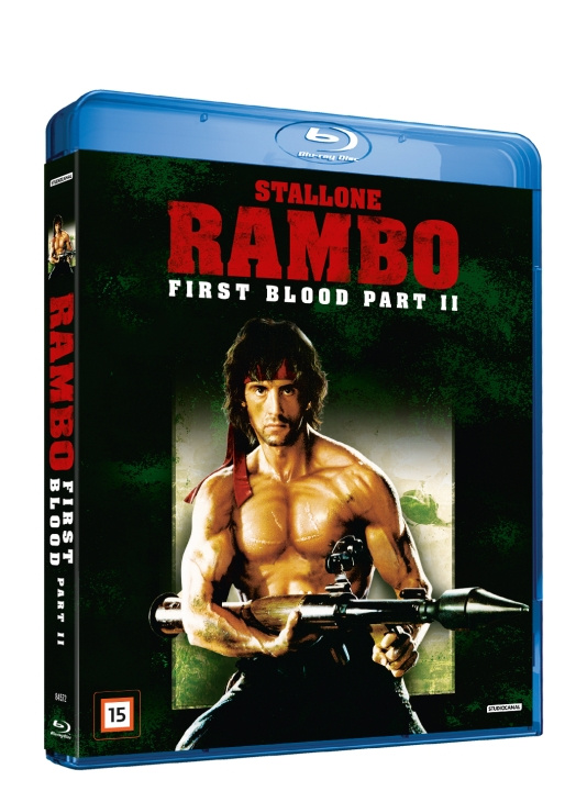 Rambo 2: First Blood Part 2 - Blu ray i gruppen Elektronikk / Lyd & Bilde / TV og tilbehør / Filmer / Blu-ray hos TP E-commerce Nordic AB (D03229)