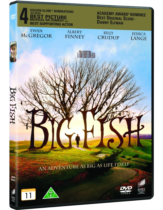 Big Fish - An adventure as big as life itself i gruppen Elektronikk / Lyd & Bilde / TV og tilbehør / Filmer / DVD hos TP E-commerce Nordic AB (D03233)