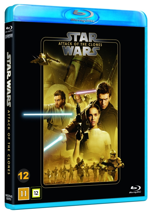 Star Wars : Episode 2 - ATTACK OF THE CLONES i gruppen Elektronikk / Lyd & Bilde / TV og tilbehør / Filmer / Blu-ray hos TP E-commerce Nordic AB (D03244)