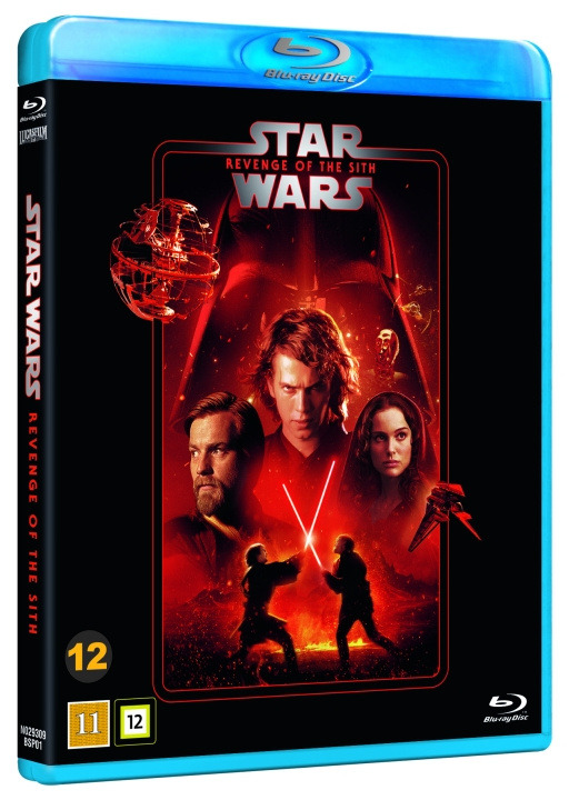 Star Wars : Episode 3 - REVENGE OF THE SITH i gruppen Elektronikk / Lyd & Bilde / TV og tilbehør / Filmer / Blu-ray hos TP E-commerce Nordic AB (D03245)