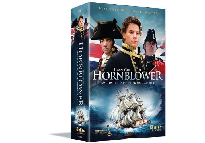 Hornblower The complete Collection 8 DVD i gruppen Elektronikk / Lyd & Bilde / TV og tilbehør / Filmer / DVD hos TP E-commerce Nordic AB (D03258)