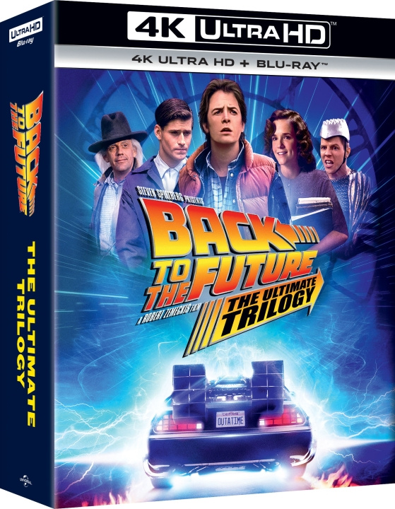 Back To The Future: The Ultimate Trilogy 4K (Uhd+Bd) i gruppen Elektronikk / Lyd & Bilde / TV og tilbehør / Filmer / Blu-ray hos TP E-commerce Nordic AB (D03268)