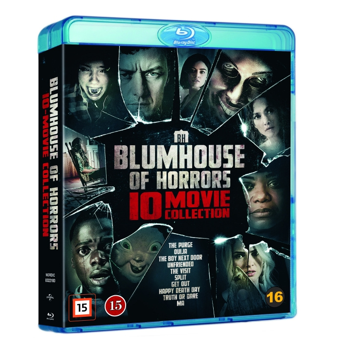 Blumhouse Of Horrors – 10 Movie Coll- Blu ray i gruppen Elektronikk / Lyd & Bilde / TV og tilbehør / Filmer / Blu-ray hos TP E-commerce Nordic AB (D03270)