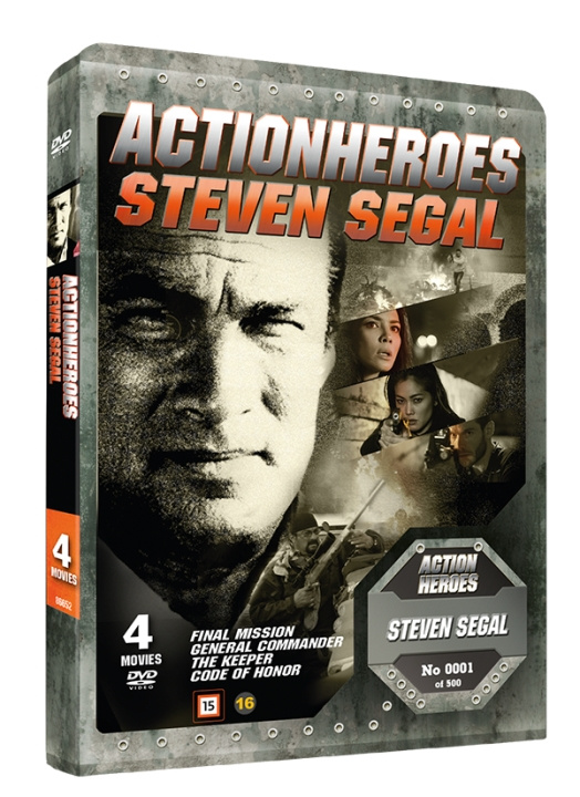 STEVEN SEAGAL - ACTION HEROES i gruppen Elektronikk / Lyd & Bilde / TV og tilbehør / Filmer / DVD hos TP E-commerce Nordic AB (D03280)